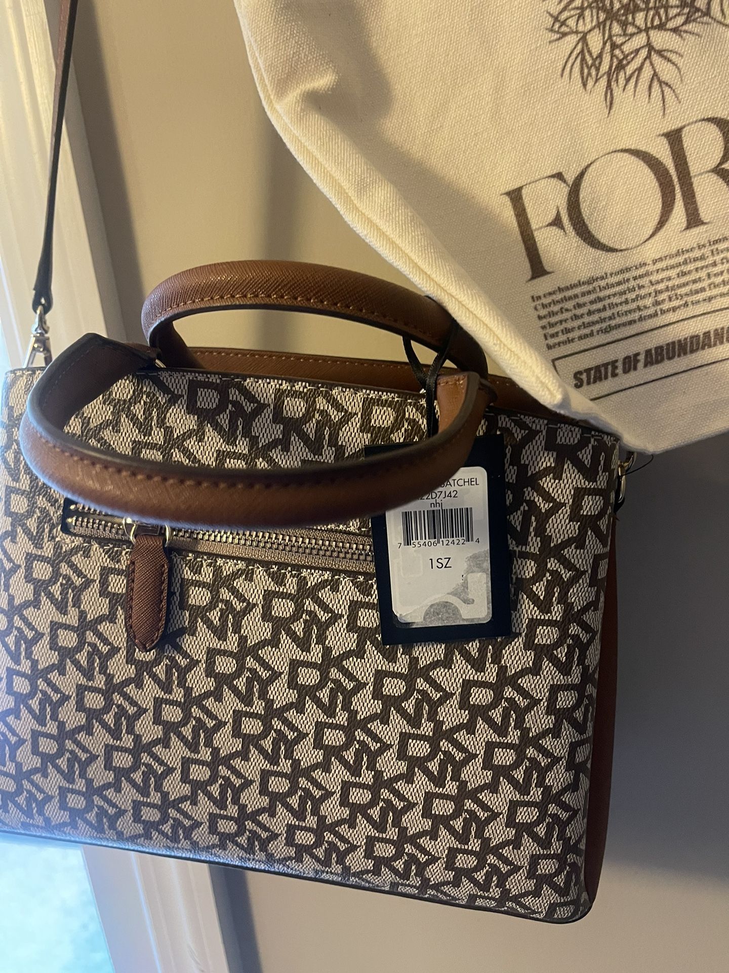 $100 BRAND NEW DKNY PAIGE MD SATCHEL for Sale in North Plainfield