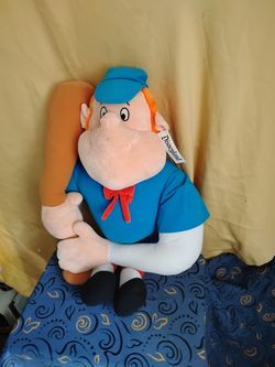 Casey at the Bat Large 32" Disney Parks Plush Baseball Player