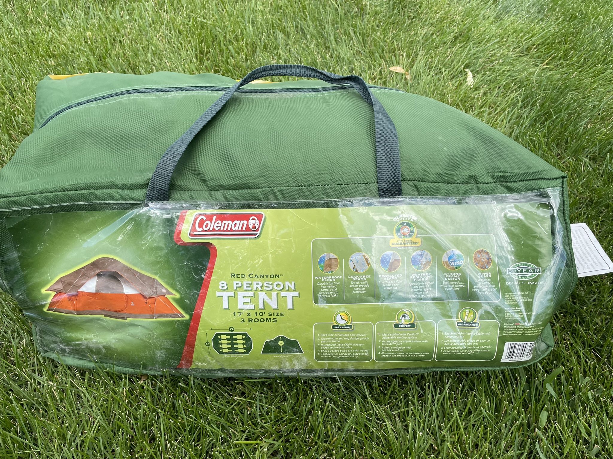 Coleman Red Canyon 8 Person Tent