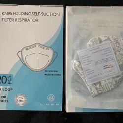 Gray Kids Disposable Face Mask, KN95 Masks, 20 Pcs