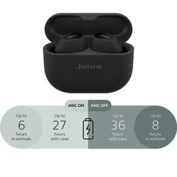 Jabra Elite 10 Wireless Bluetooth Earbuds With Case