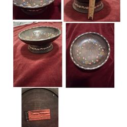 Vintage Reuge musical bowl Swiss musical movement