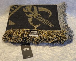 Star War's Heros & Villians Throw Blanket Brand New!!!