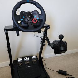 Logitech G29 + foldable stand