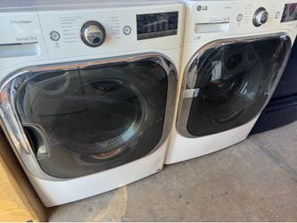 LG front load washer and dryer extra large capacity with 90 day warranty only $799 for the Set