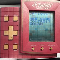 Handheld Electronic Scrabble Game 