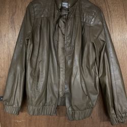Leather Coat Jacket Vintage