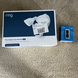 Brand New Floodlight Camera Pro And Wired Doorbell Pro