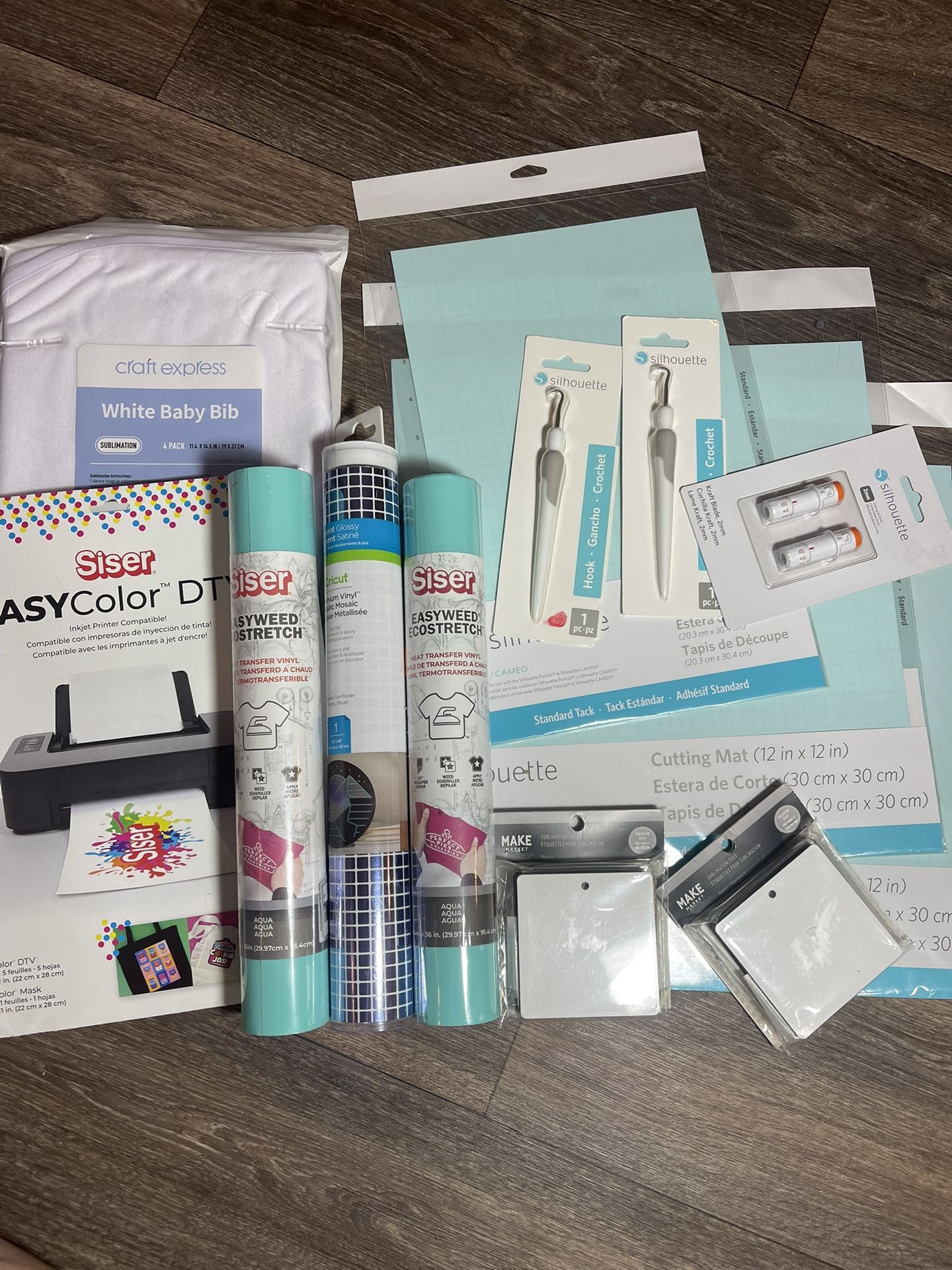 Silhouette Cameo Accessories And Siser Vinyl