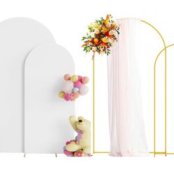 Putros Metal Arch Stand with Cover Set of 2