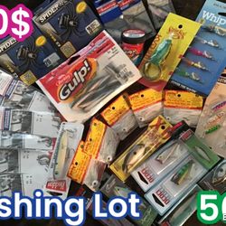 fishing gear lot