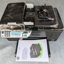 HP 4500 all-in-one printer with manual good condition