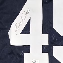 RUDY SIGNED NOTRE DAME JERSEY!
