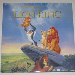 Lion King Laser Disc Widescreen