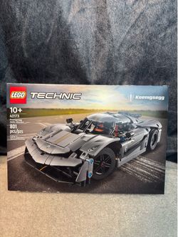 LEGO Koenigsegg Jesko Absolut Grey Hypercar (42173) - 801 pieces