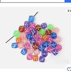 95 Pc Acrylic Beads 6mm