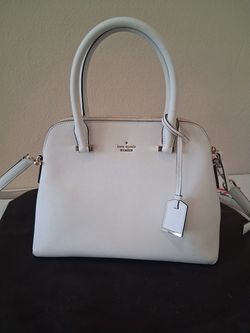 Kate Spade New York White Dome Satchel