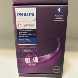 Phillips Hue Strip Lighting. 