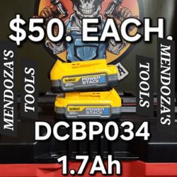 Dewalt 20v Battery 1.7Ah Powerstack MAX 🔋 