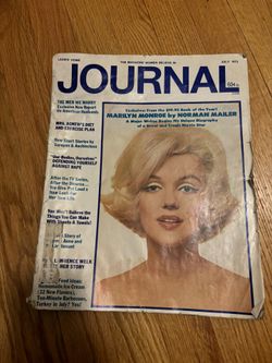 Vintage Marilyn Monroe Journal Magazine Ladies Home