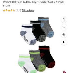 Reebok Baby Socks