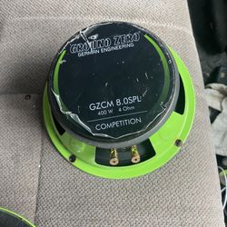 Ground Zero Competition Bike Speakers 
