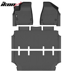 Fits 2021-2027 Chrysler Pacifica Limited TPE All Weather 3D Floor Mats Liner Carpets