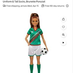 Barbie soccer girl