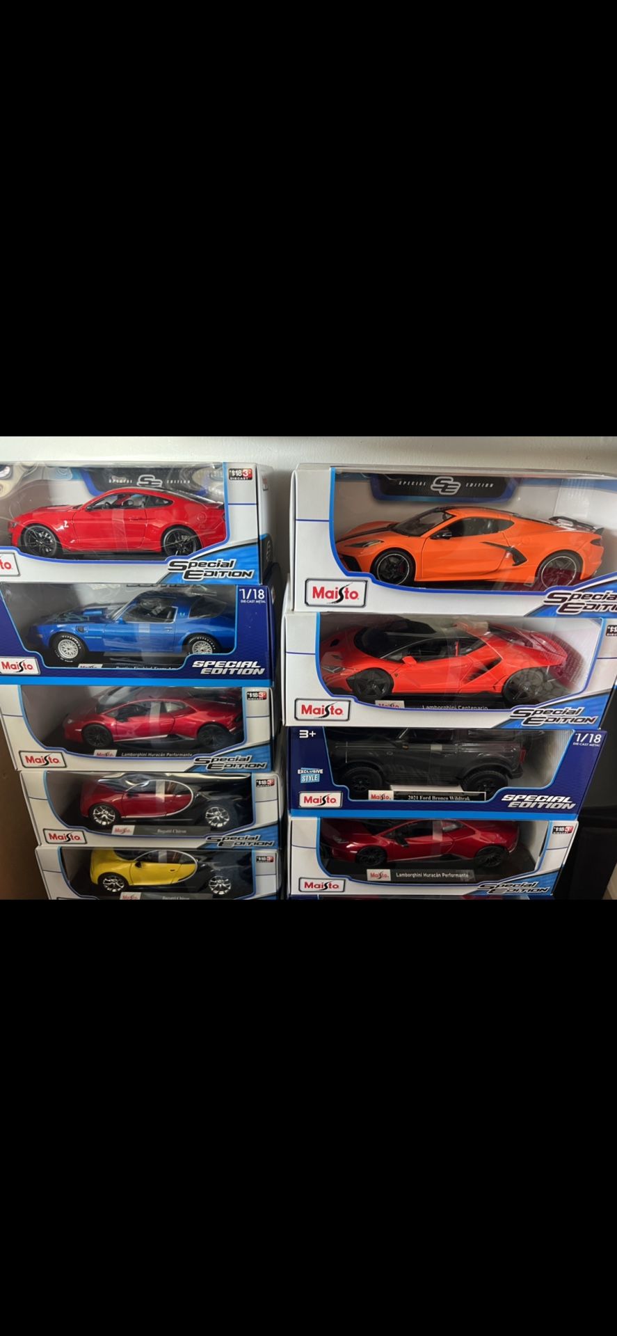 Toy Cars 1/18 New 40$ Each