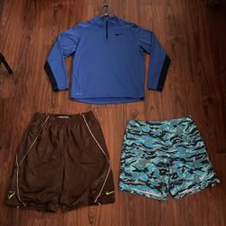 Men’s Nike Jacket & Basketball Shorts size XL