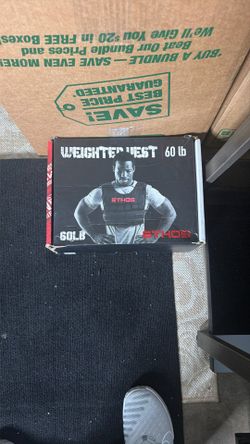 60 lb weight vest