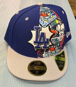 New Era 59FIFTY Low Profile Los Angeles Dodgers Diamond Hero Comic Book Panel Edition Fitted Hat Size In A Rare Size 8 (63.5cm)