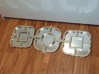 Set of 3 decorative mirrors