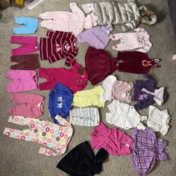 Baby Girl Clothes 3-6 Months – Great Condition