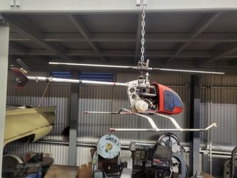 Vintage Schluter RC Helicopter Parts Or Restoration You Decide