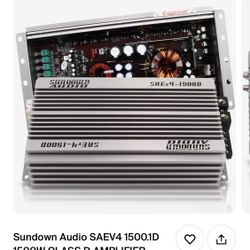 Sundown Audio SAEV4 1500.1D 