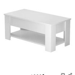 Lift-Top Coffee Table with Storage – Excellent Condition