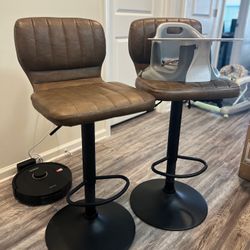 OSP Home Furnishings Kirkdale adjustable height Bar Stool