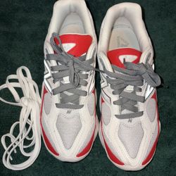 New Balance 9060’s White/True Red