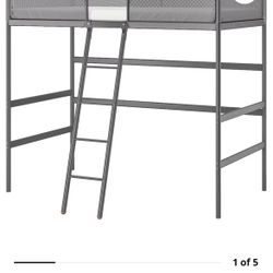Ikea Loft Twin Bed With Mattress 