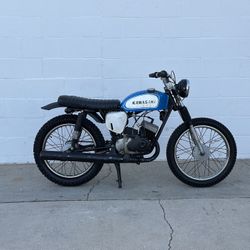 1969 Kawasaki G3 90 Street Legal Top Mph 62