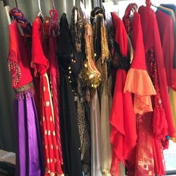 Belly dance costume