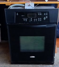 Whirlpool Oven Black