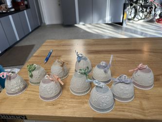 Lladro Christmas Bells