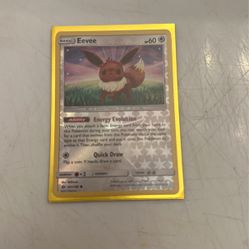 2017 Eevee Reverse Holo (Pokemon) 