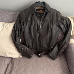 Woman’s Harley Davidson Leather Jacket 