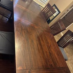 Solid Wood 8 Ft Table
