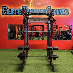 New Vesta Ultimate Rack w/Smith Machine |Functional Trainer|320 Weight Stack|11 Gauge Steel | Commercial Grade |Gym Equipment|Free Delivery 