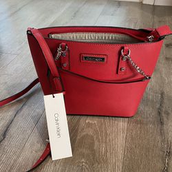 Calvin Klein Red Bag