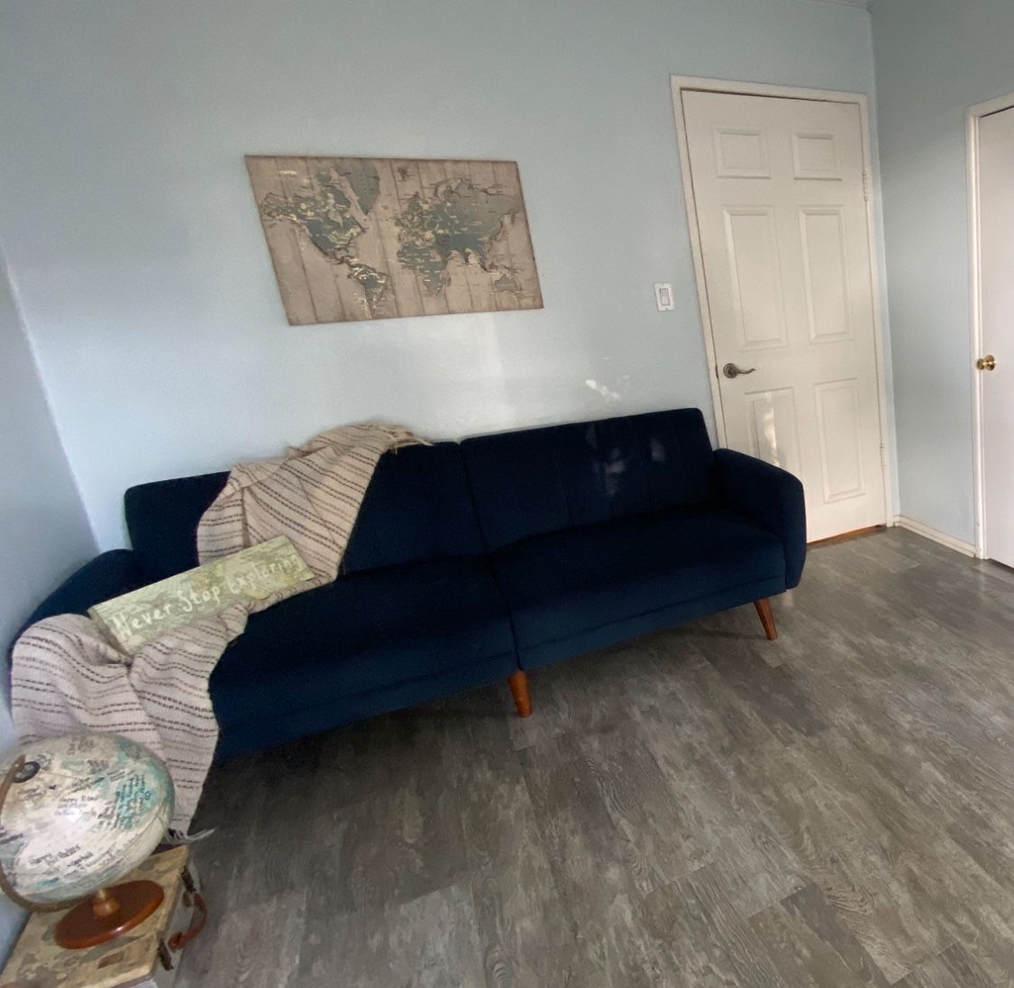 Convertible Sofa Bed Velvet